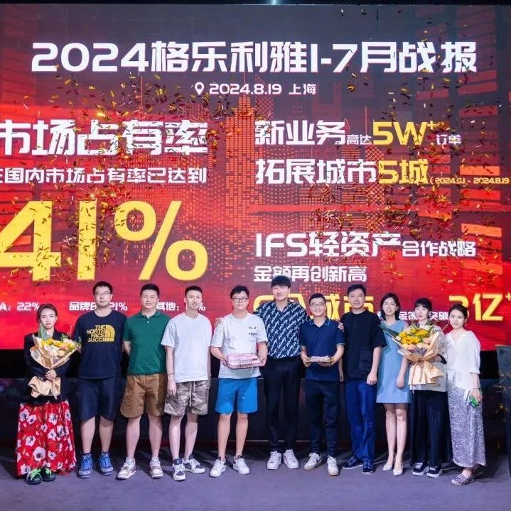 市場占有率41%！2024格樂利雅戰(zhàn)報系統(tǒng)